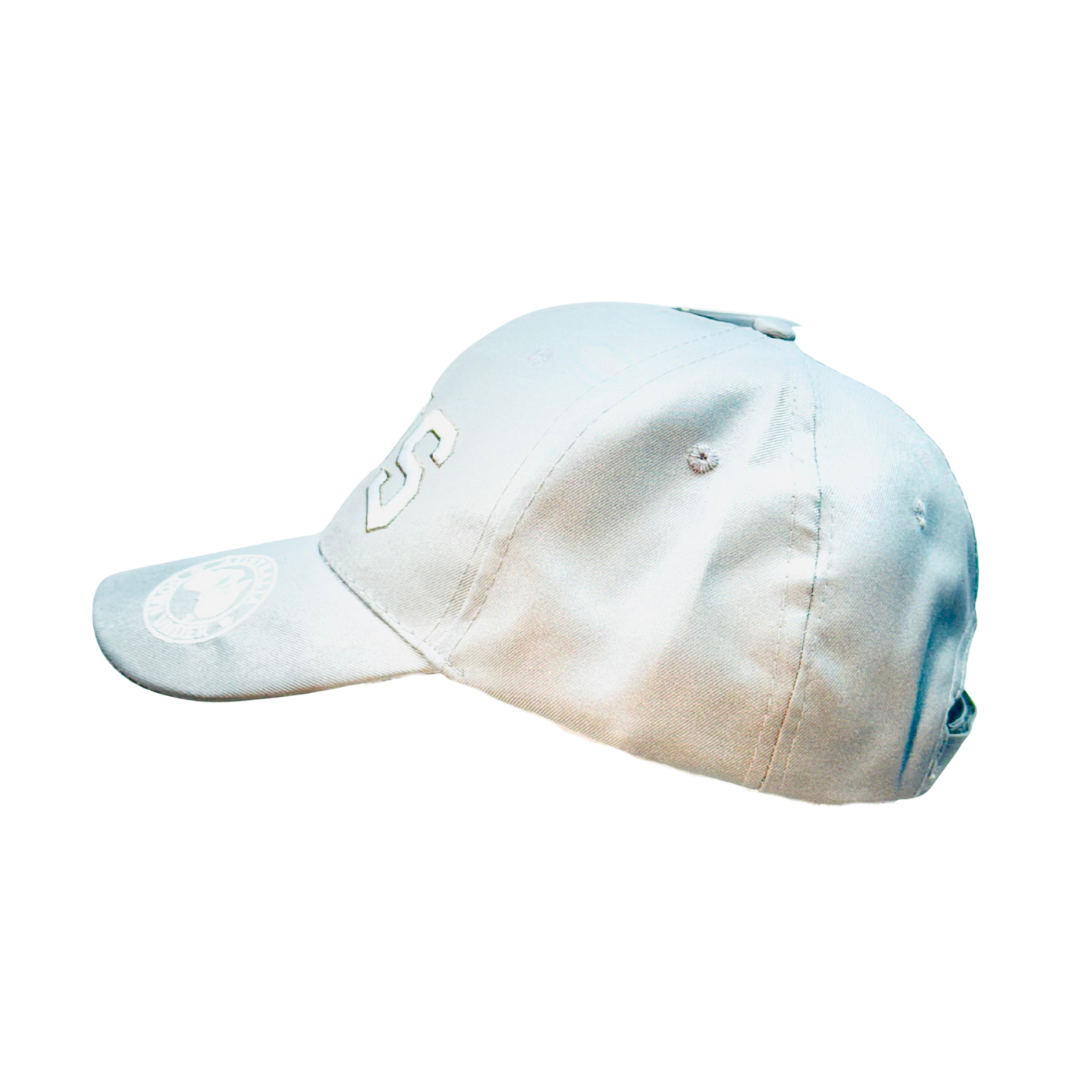 AUS Australia Cap – Light Grey Adjustable Polyester Hat with Embroidered Logo