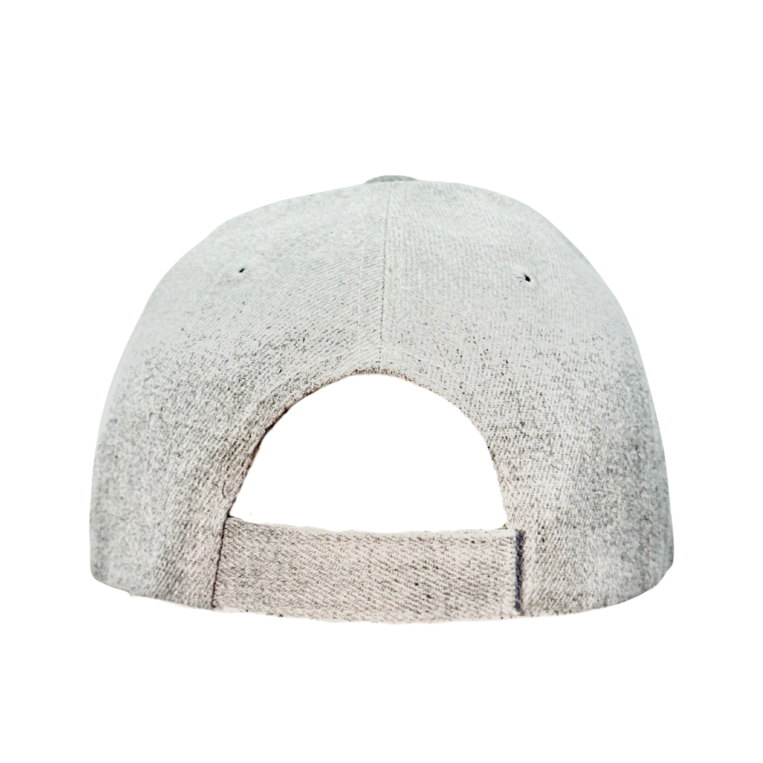 Australia Kangaroo Embroidered Cap – Grey Adjustable Baseball Hat