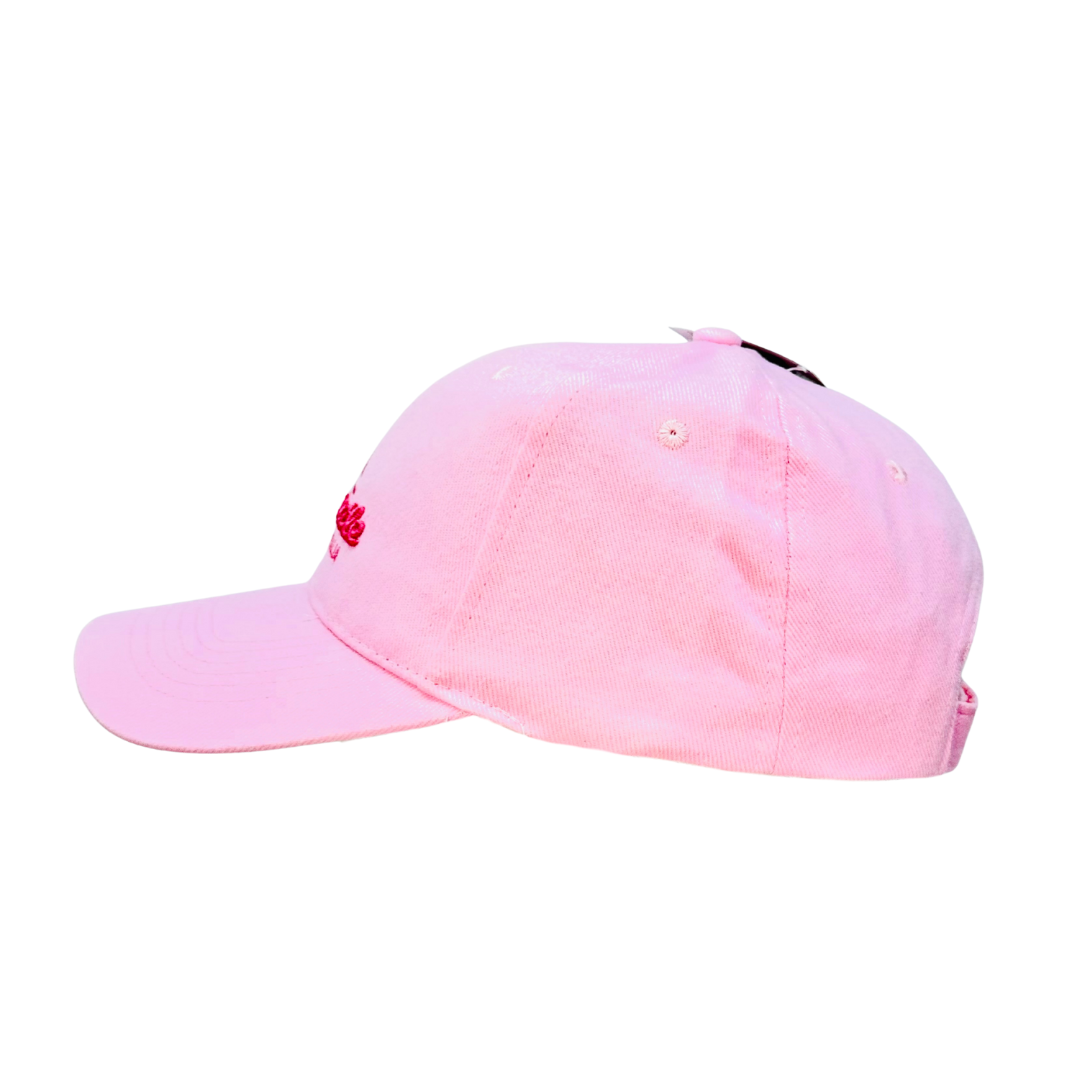 Fremantle Embroidered Cap – Pink Adjustable Souvenir Hat Western Australia