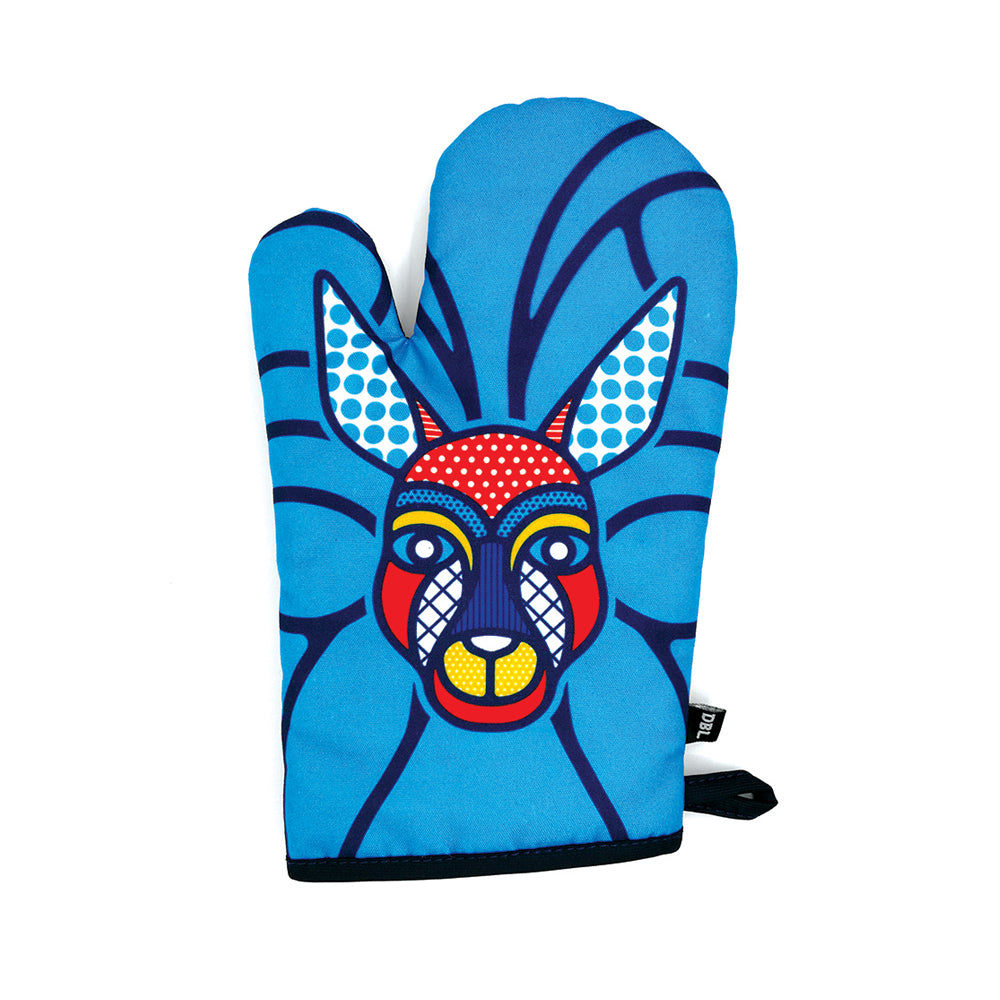 DBL Oven Glove – Pop Kangaroo Design