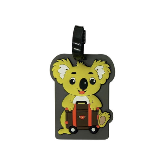 Koala Luggage Tag – Australian Souvenir Travel Tag | 3D Rubber PVC Bag Tag