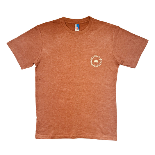 Adult T-Shirt – Australia Down Under Printed Souvenir Tee (Front & Back Print)