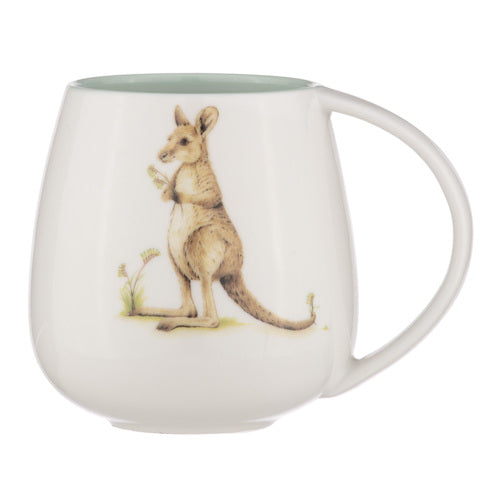Bush Buddies Kangaroo Snuggle Mug 500ml – Australian Wildlife by Sarah Hardy (Ashdene)