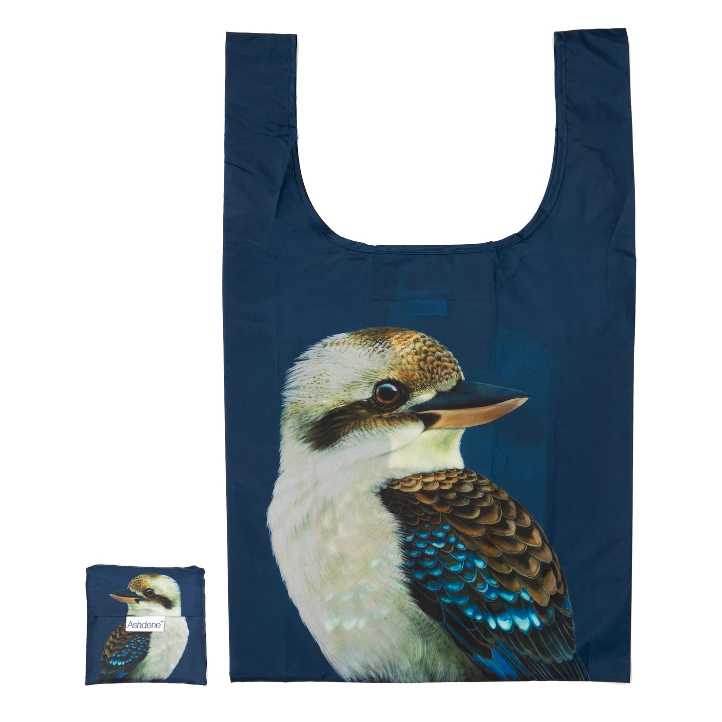 Modern Birds Reusable Tote Bag – Kookaburra by Jess Hutchinson (Ashdene, Eco-Friendly 20kg)