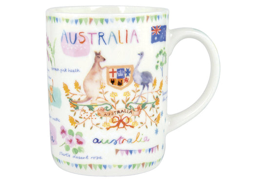 Ashdene Australia Down Under Mug – Fine Bone China Souvenir