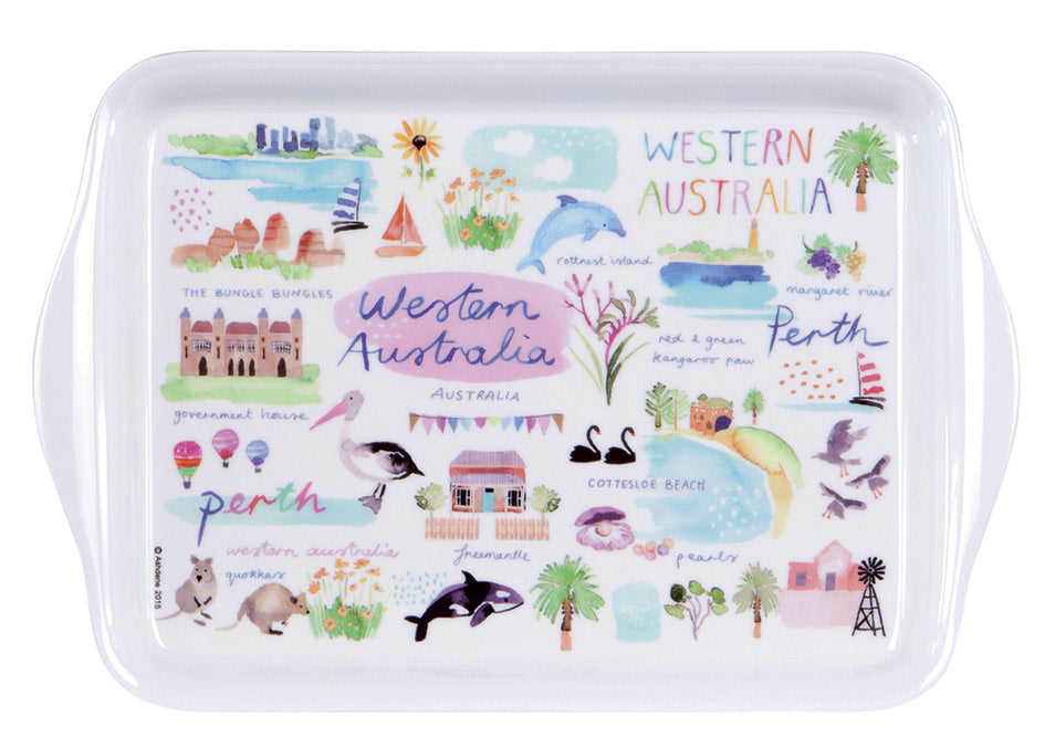 Ashdene Western Australia Scatter Tray – 100% Melamine Australian Design