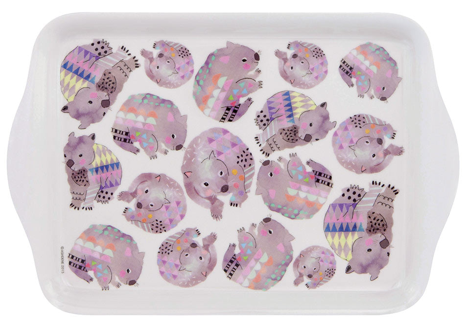 Ashdene Wombat Scatter Tray – 100% Melamine Australian Design