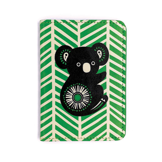 DBL Passport Holder – Retro Koala Design