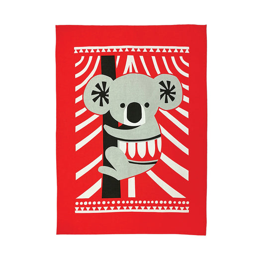 DBL Tea Towel – Scandi Koala (100% Cotton)