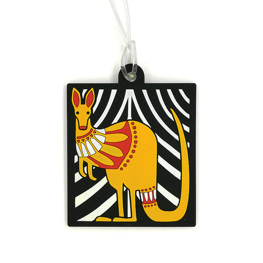DBL Luggage Tag – Scandi Kangaroo Design
