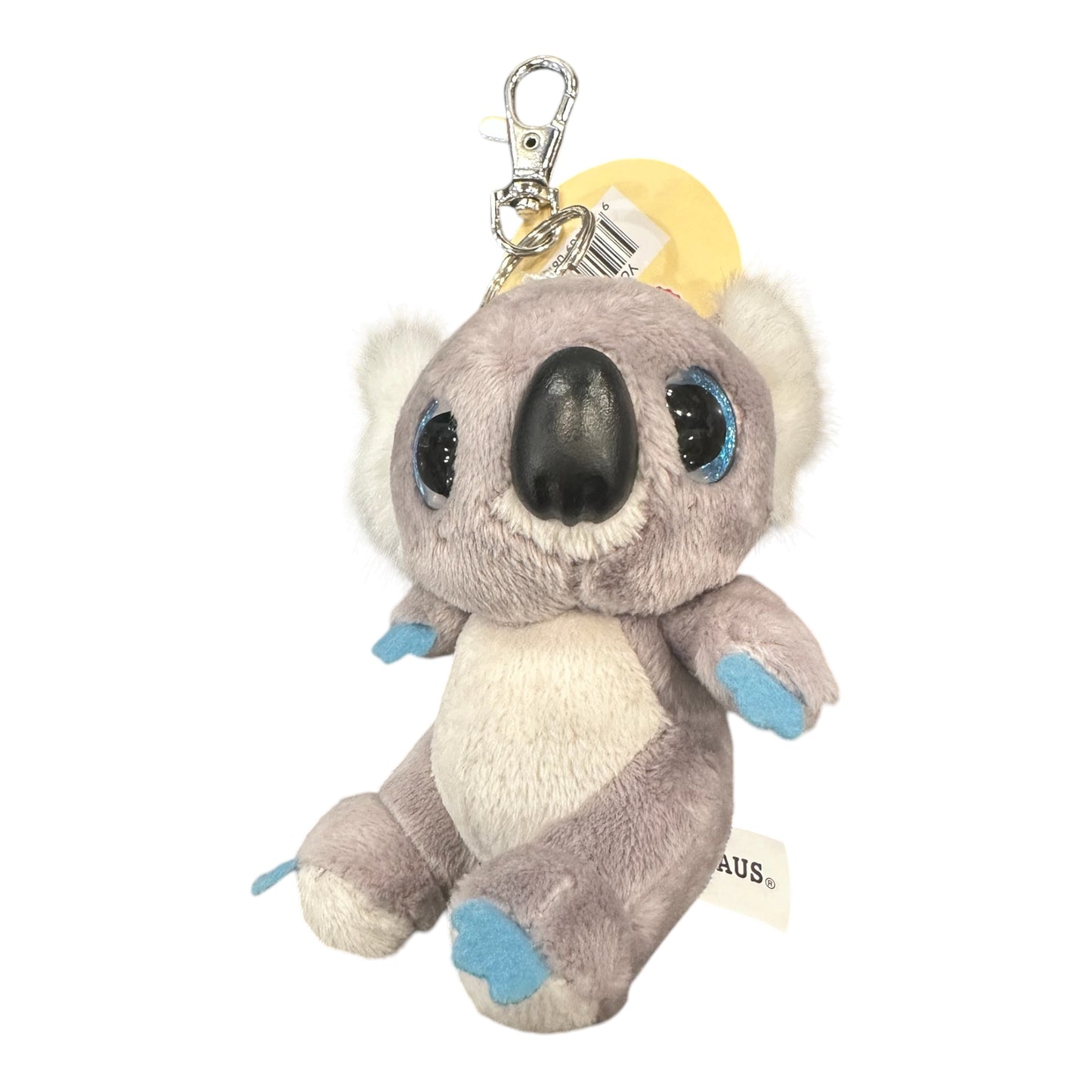 Australia Grey Koala Plush Keyring – Big Eyes Soft Toy Keychain Souvenir
