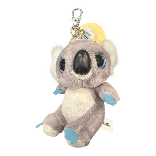 Australia Grey Koala Plush Keyring – Big Eyes Soft Toy Keychain Souvenir