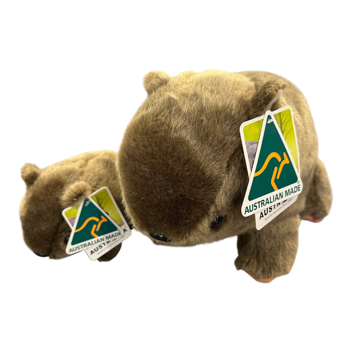 Australian Made Wombat Plush Toy – Realistic Soft Toy, 2 Sizes