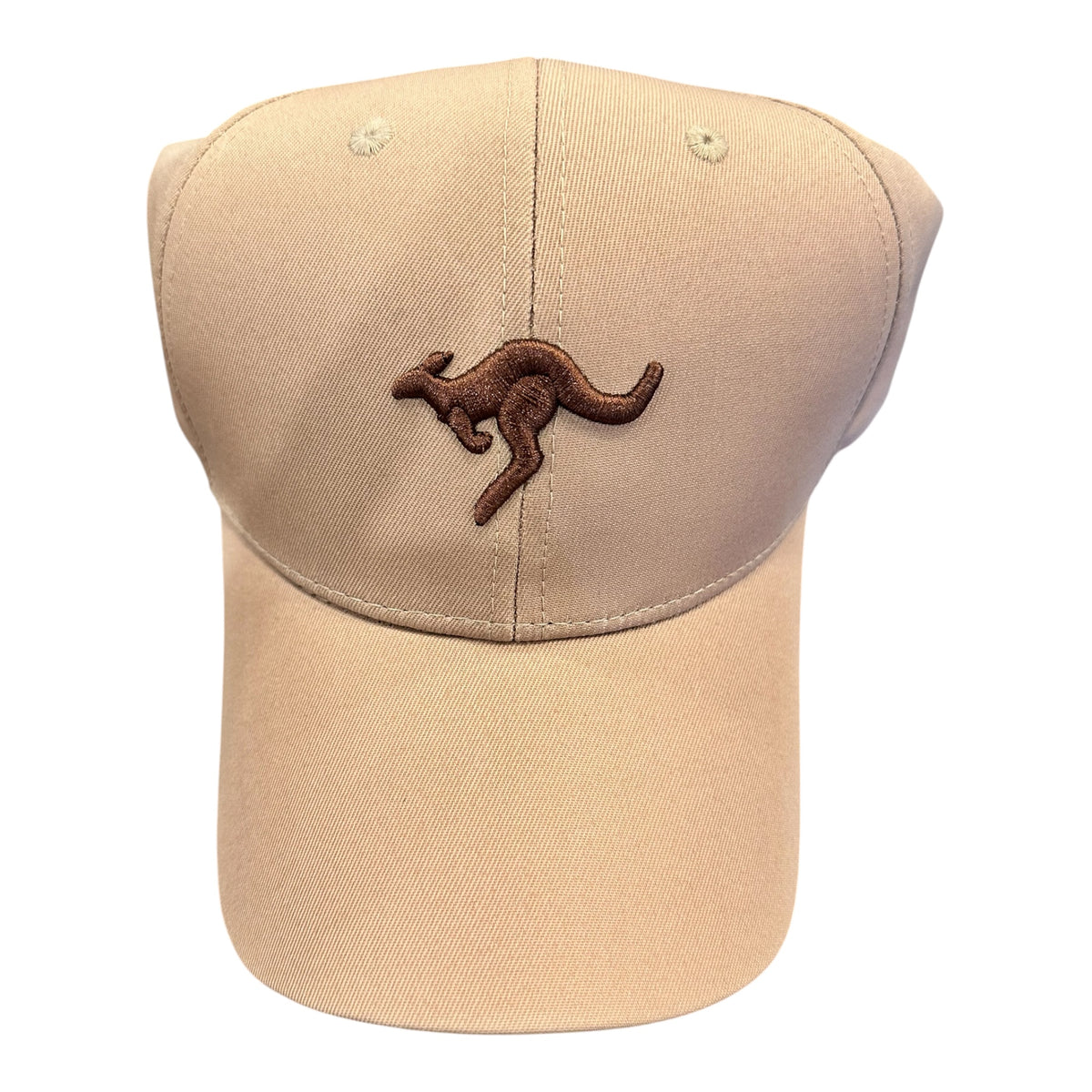 Kangaroo Embroidered Baseball Cap – Polyester Cap, 5 Colours