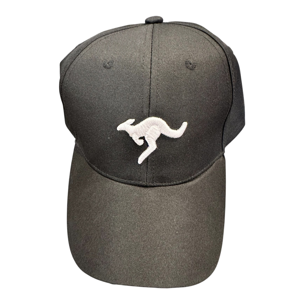 Kangaroo Embroidered Baseball Cap – Polyester Cap, 5 Colours