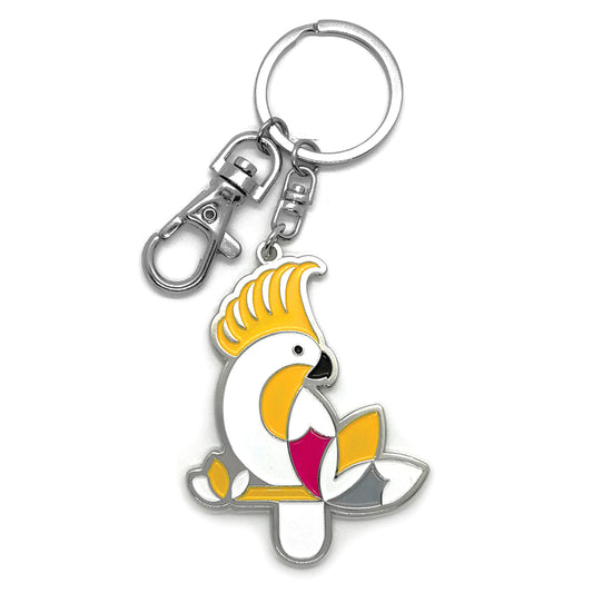 DBL Keyring - Iconic Cockatoo