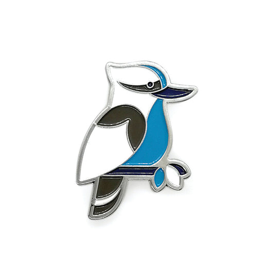 Iconic Kookaburra Hat Pin by DBL Design by Leonard – Geometric Enamel Pin Badge